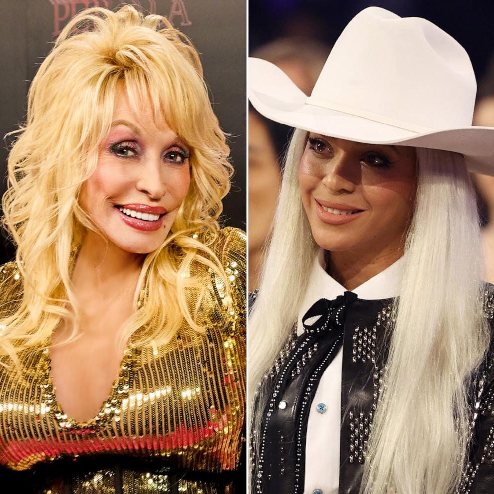 Dolly Parton congratulates Beyonce for 'Texas Hold 'Em' country chart success - Good Morning America