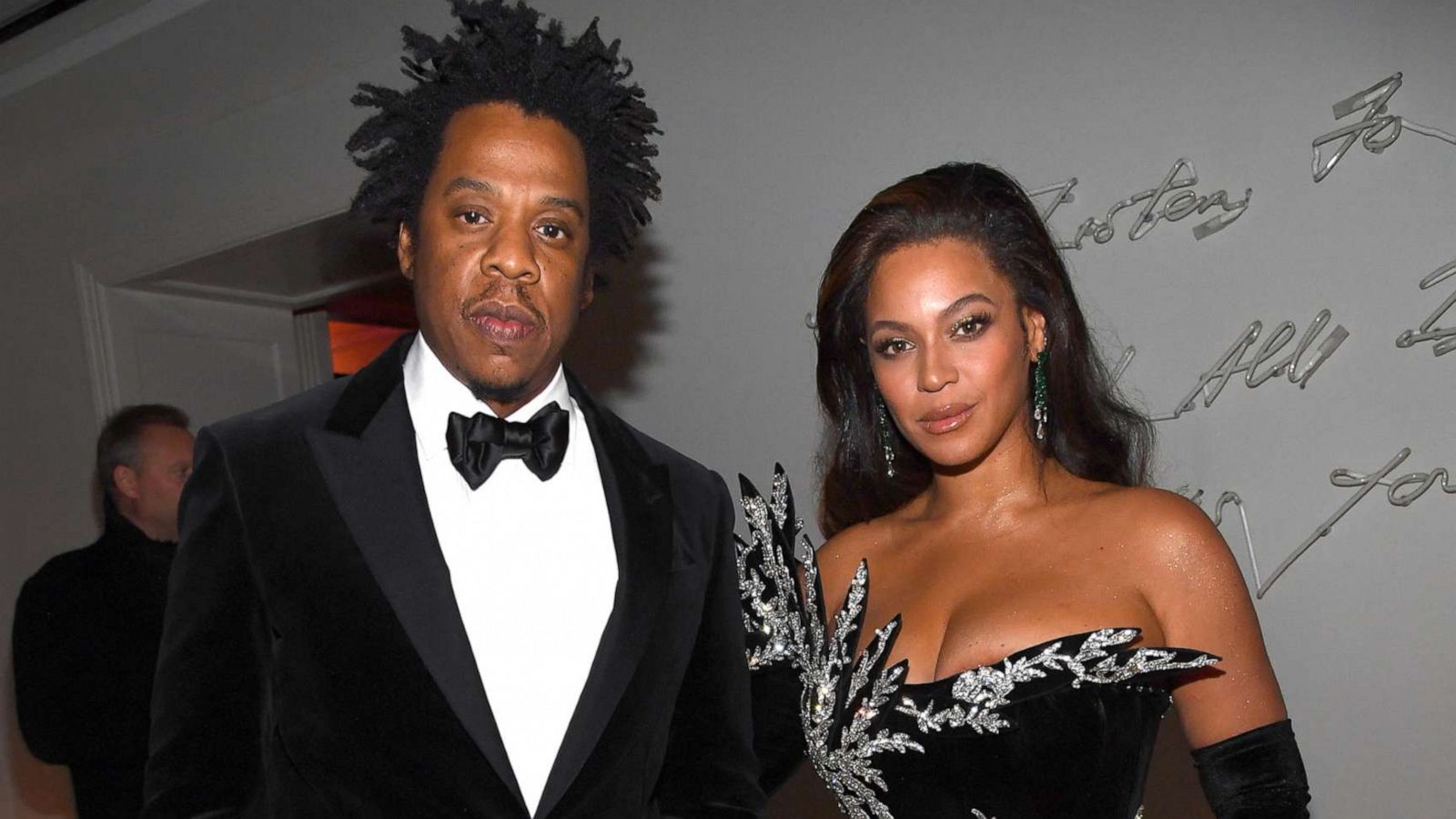 PHOTO: Jay-Z and Beyonce attend Sean Combs 50th Birthday Bash, Dec, 14, 2019, in Los Angeles.