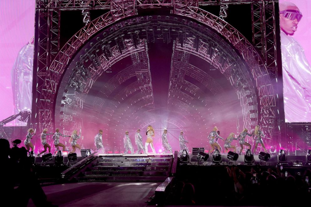 PHOTO: Beyonce performs onstage during the opening night of the "RENAISSANCE WORLD TOUR" at Friends Arena on May 10, 2023 in Stockholm, Sweden.