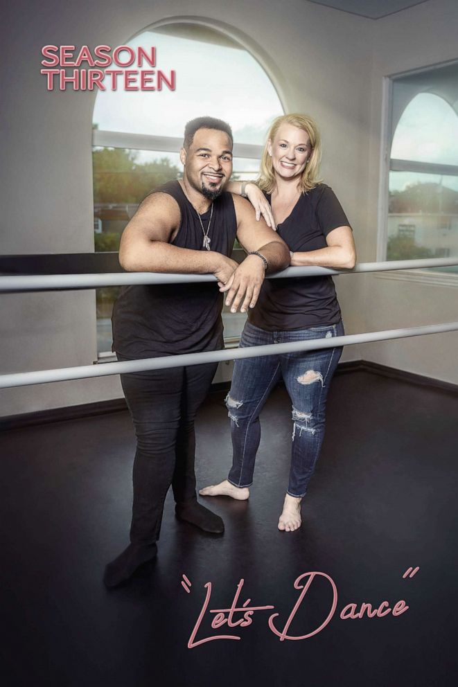 PHOTO: Charlee Hanna-Rule, pictured with assistant, AJ Joubert, at the iRule Dance Studio in Beaumont, Texas.