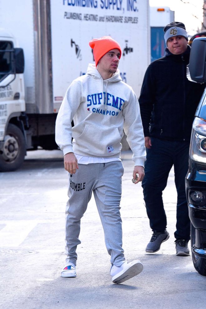 PHOTO: Justin Bieber seen in New York, March 6, 2019. 