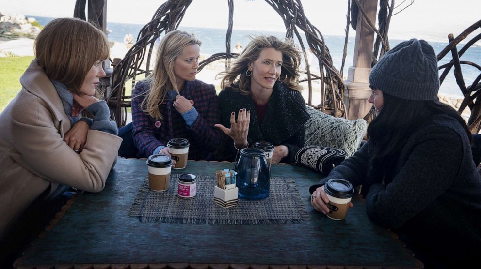 PHOTO: Nicole Kidman, Reese Witherspoon, Laura Dern and Shailene Woodley in a scene from "Big Little Lies," season 2.