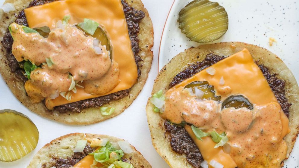 VIDEO: Tacos meet burgers in this delicious mashup