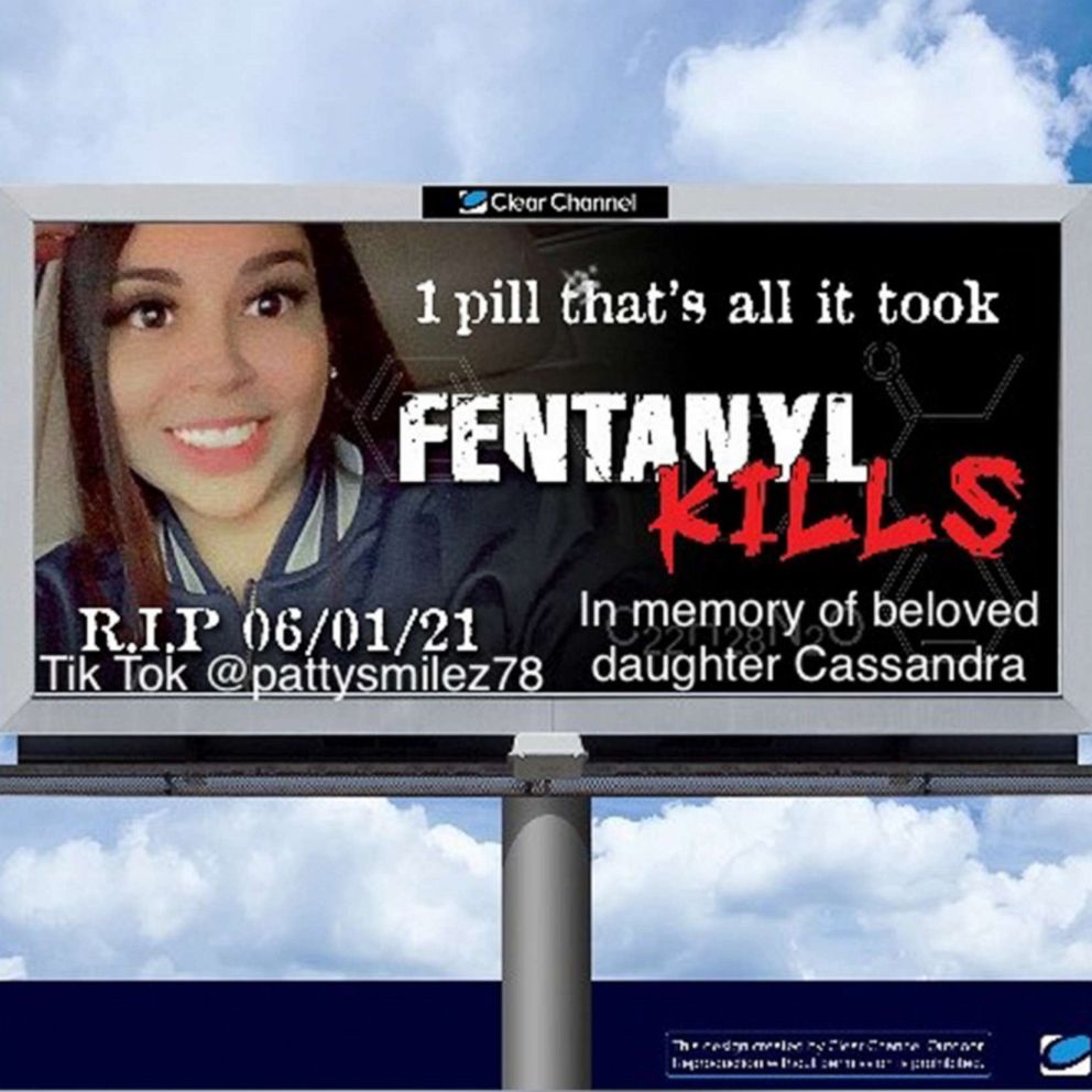 VIDEO: Mom rents billboard to warn others after daughter dies from fentanyl-laced pill