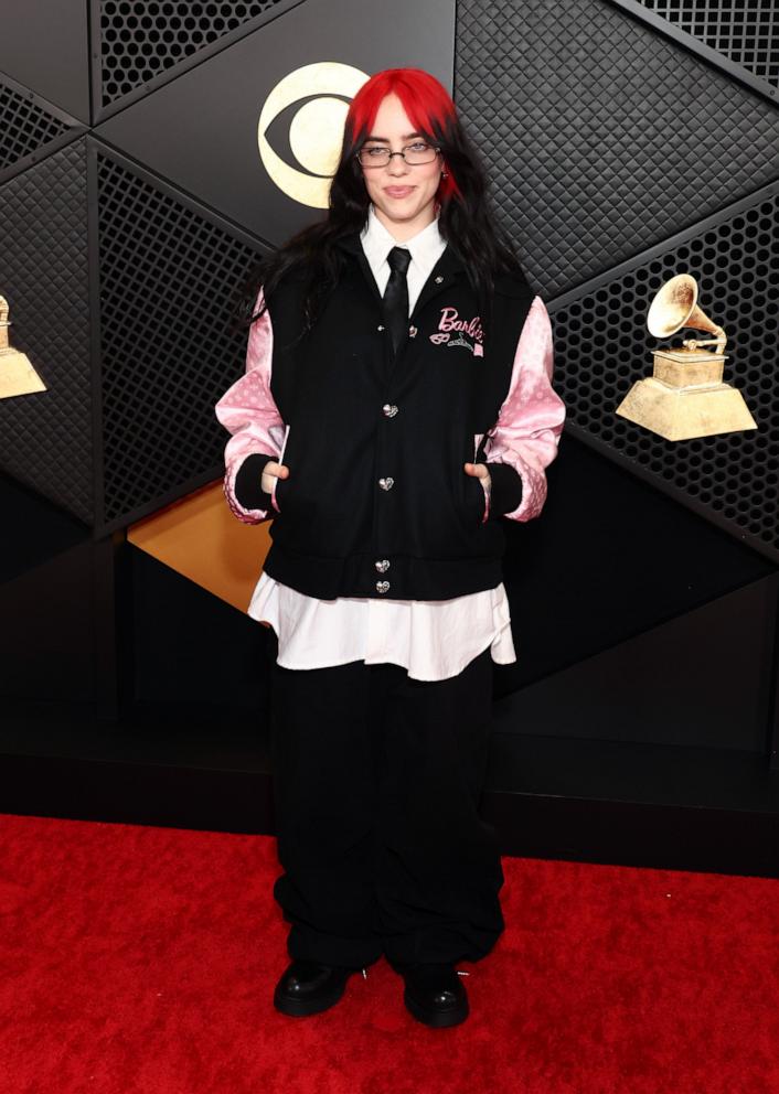 PHOTO: Billie Eilish attends the 66th GRAMMY Awards at Crypto.com Arena on Feb. 04, 2024 in Los Angeles.