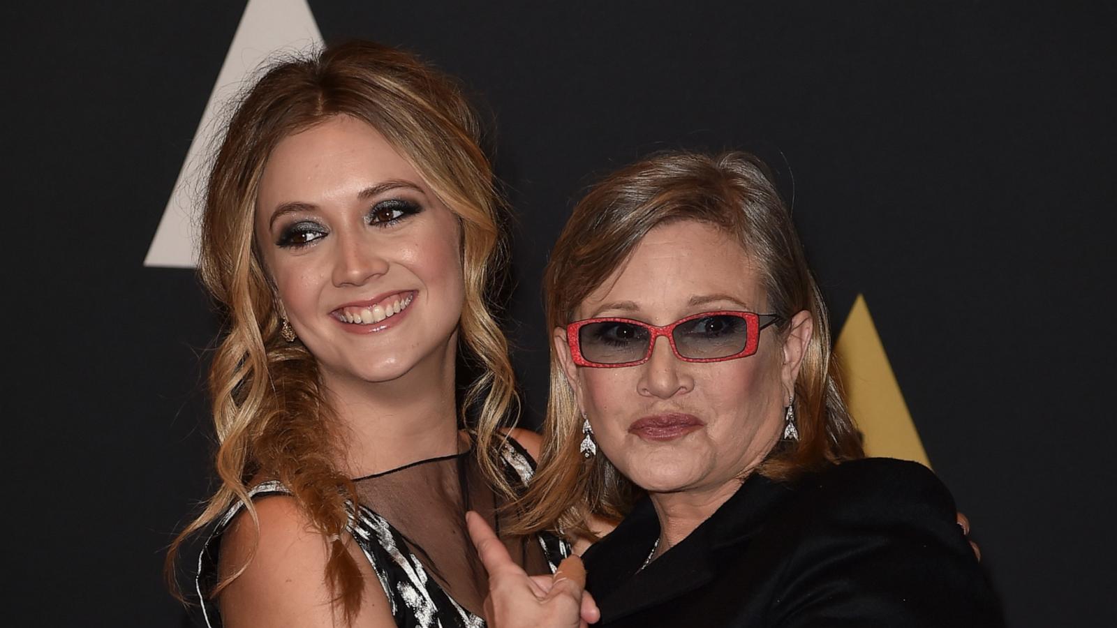 PHOTO: Carrie Fisher and Billie Lourd attend the Academy of Motion Picture Arts and Sciences' 7th annual Governors Awards, Nov. 14, 2015, in Hollywood, Calif.