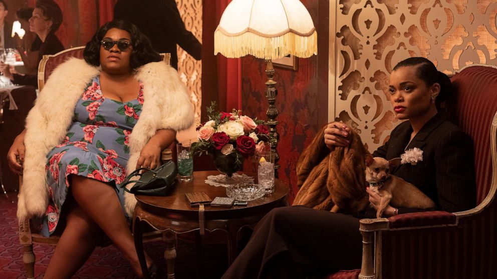PHOTO: Da'Vine Joy Randolph and Andra Day are pictured in a scene of the movie "The United States vs. Billie Holiday" from Paramount Pictures. 