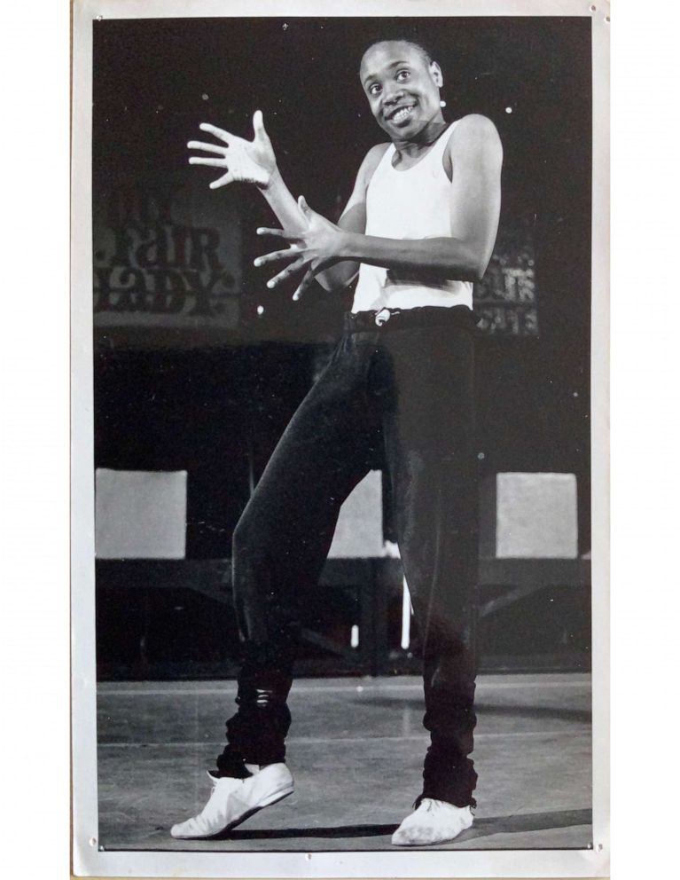 PHOTO: Billy Porter age 16 performing in a musical review at the Pittsburgh Creative and Performing Arts School.