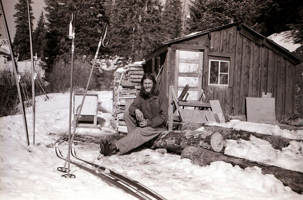 PHOTO: billy barr, who has spent 48 years living in solitude, is the only permanent resident in Gothic, Colorado.