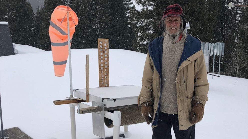 PHOTO: billy barr, who has spent 48 years living in solitude, is the only permanent resident in Gothic, Colorado.