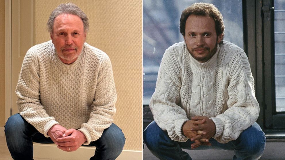 PHOTO: Billy Crystal tweets a side-by-side image of him recreating a pose from "When Harry Met Sally."
