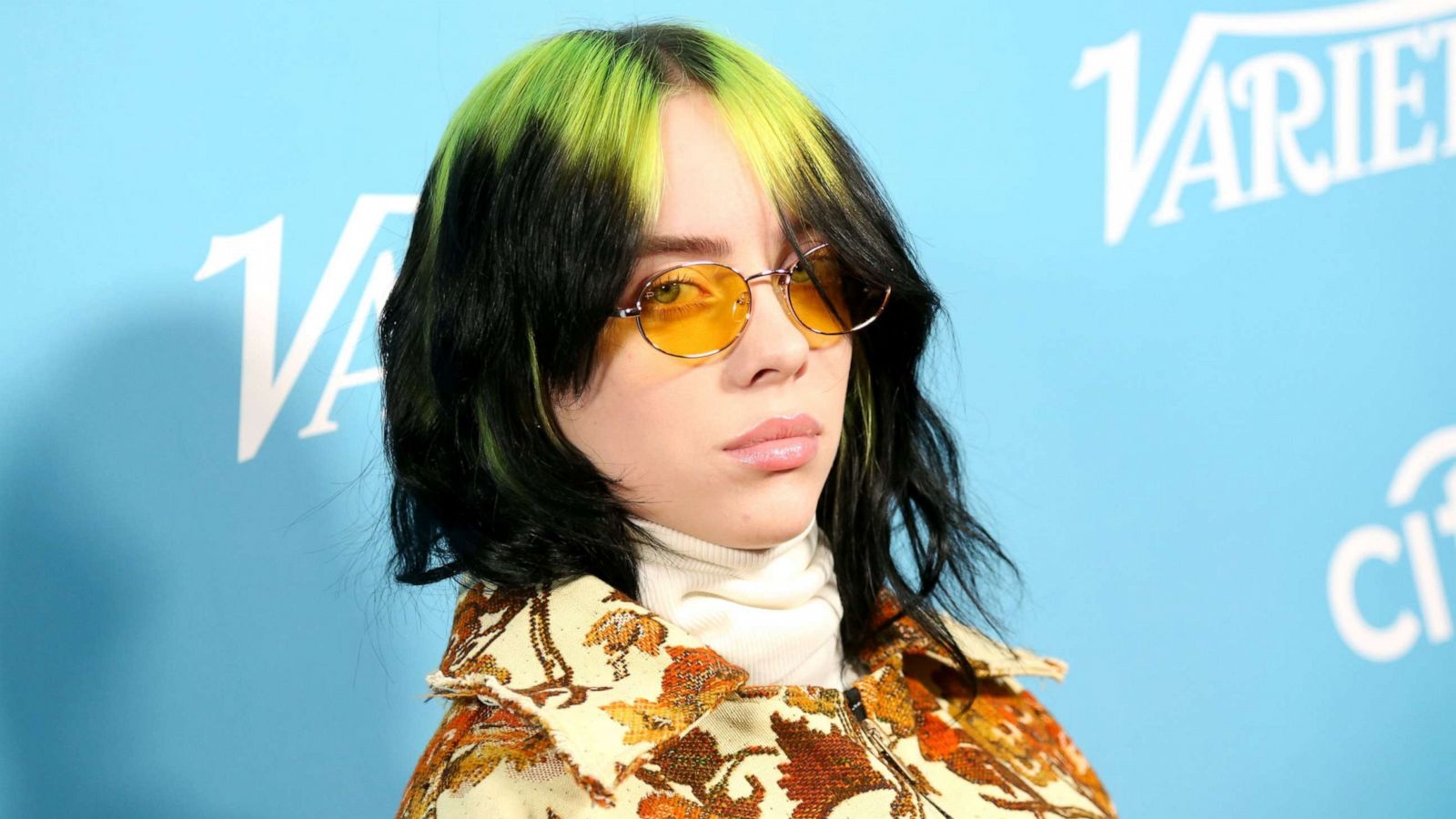 PHOTO: Singer Billie Eilish arrives at the Variety Hitmakers Brunch in Los Angeles, Dec. 7, 2019.