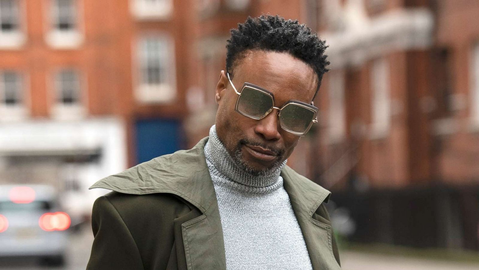 PHOTO: Actor, Singer, write and director Billy Porter poses for a photo during London Fashion Week on Feb. 17, 2020 in London.