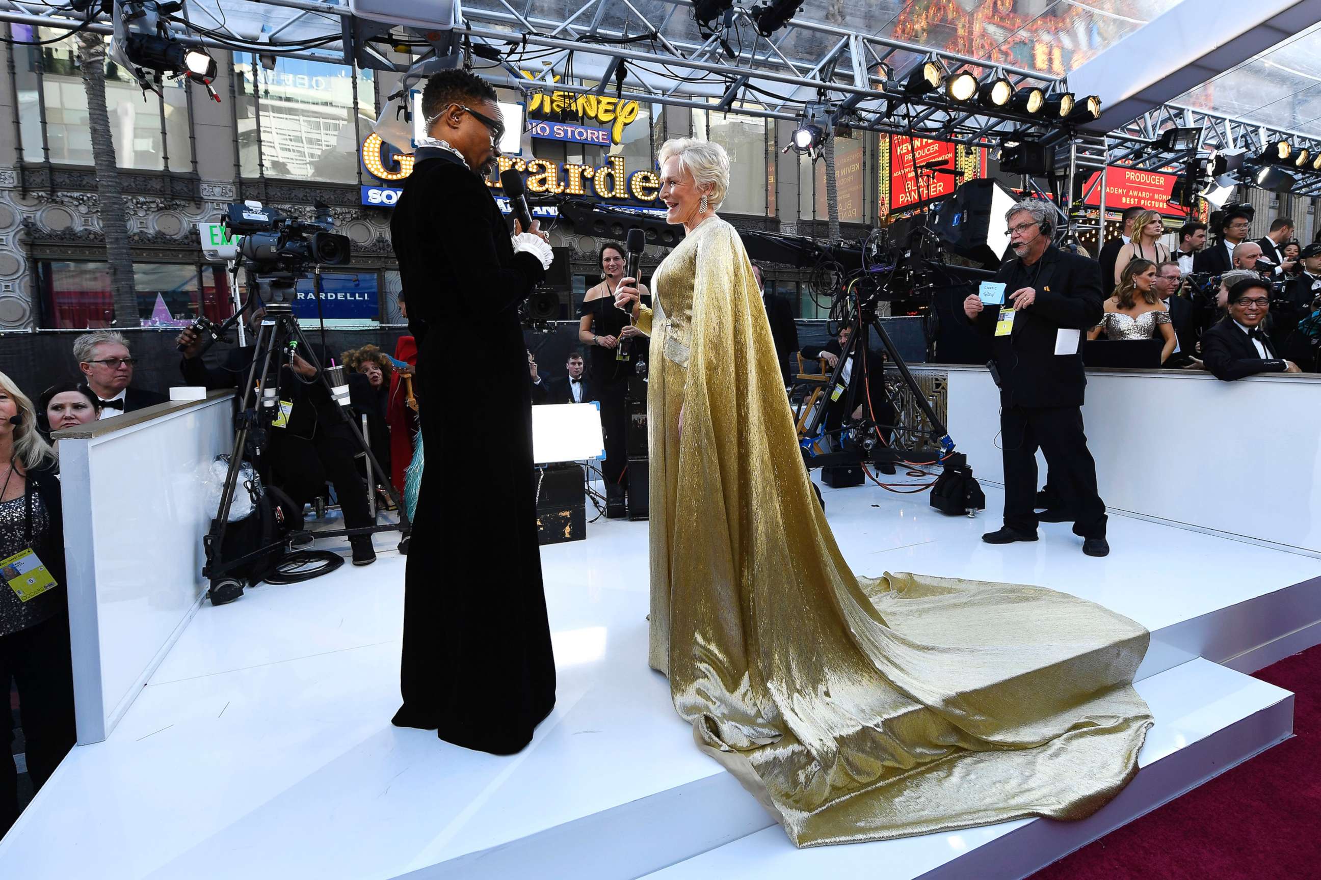 PHOTO: Billy Porter and Glenn Close attend the 91st Annual Academy Awards at Hollywood and Highland, Feb. 24, 2019, in Hollywood, Calif.