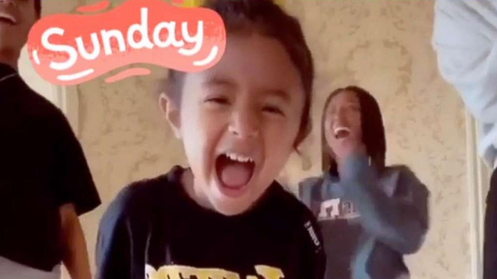 PHOTO: In this screen grab posted to Vanessa Bryant's Instagram account, Kobe Bryant's 3 year old daughter Bianka is shown dancing on sister Natalia's TikTok.
