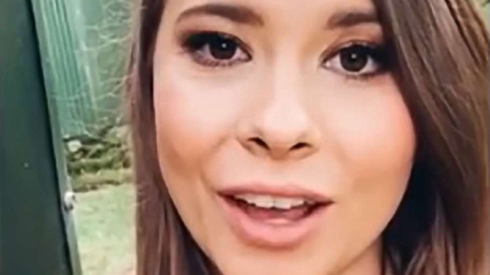 PHOTO: Bindi Irwin speaks in an image made from video posted to her Instagram account on July 24, 2020, with the text, "A little message of love and gratitude."