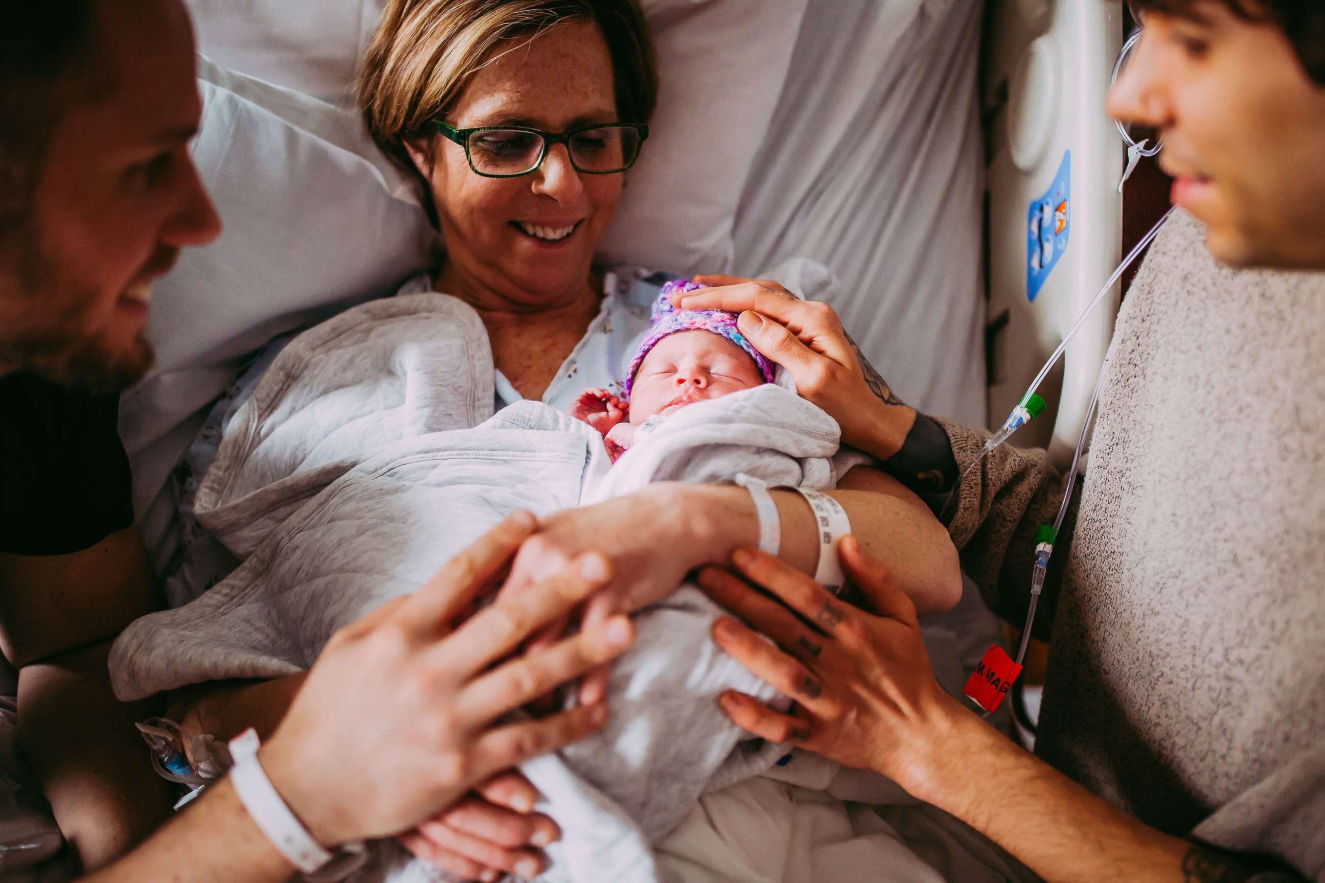 Grandmother, 61, gives birth to her granddaughter