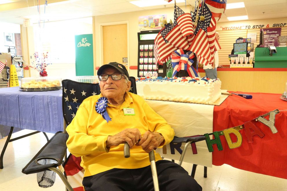 PHOTO: Stop & Shop celebrated Bennie Ficeto's 98th birthday with a surprise party.