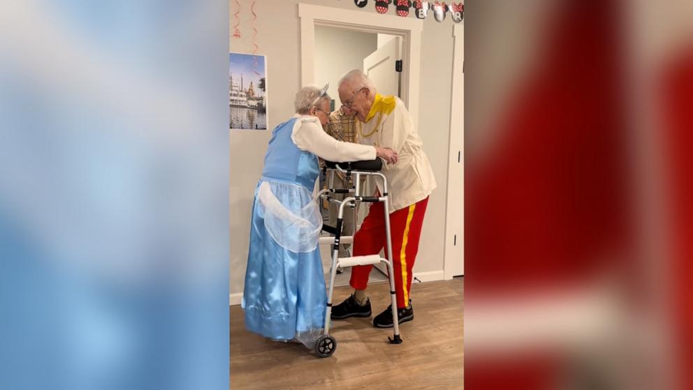 PHOTO: Macey Montgomery shared a TikTok video of her great-grandparents Betty and Elton Denner dancing in honor of Betty Denner’s 100th birthday.