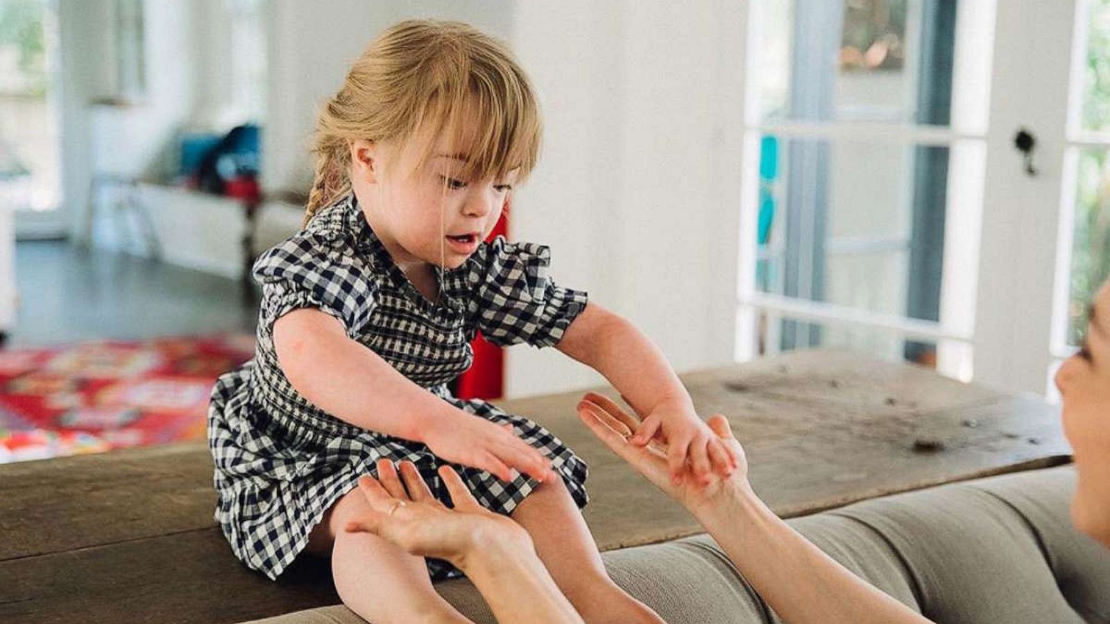 PHOTO: Caterina Scorsone pens a heartfelt note to her daughter, Pippa, on the four-year-old's birthday.