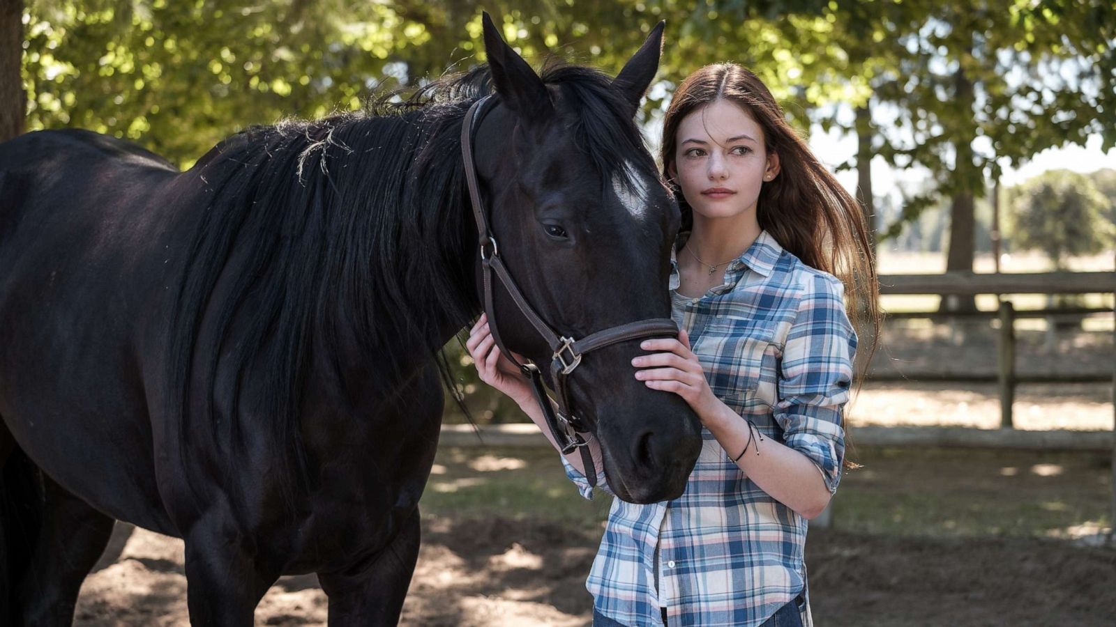 PHOTO: Mackenzie Foy stars in the contemporary adaptation of "Black Beauty," premiering on Disney+ in November 2020.