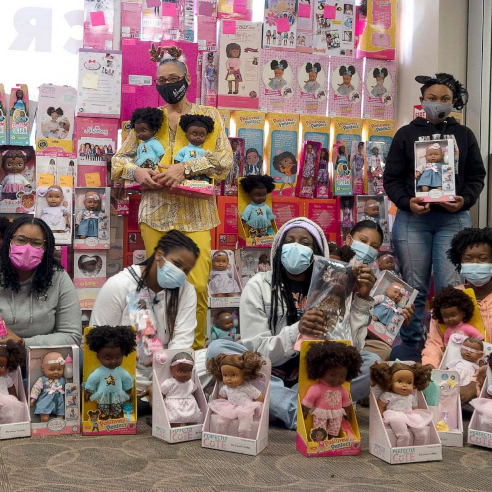 VIDEO: College students hold Black baby doll drive to raise girls' self-esteem