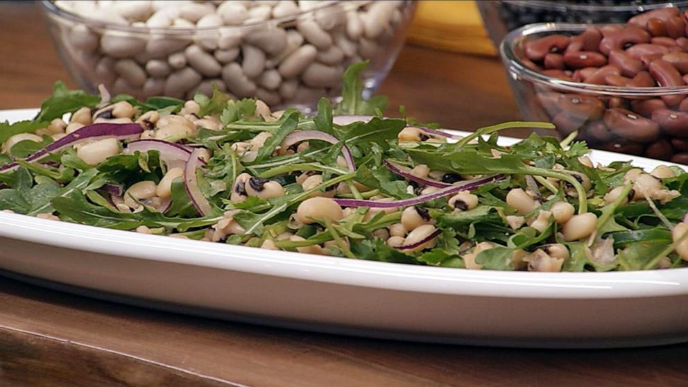 PHOTO: Tangy black eyed pea salad