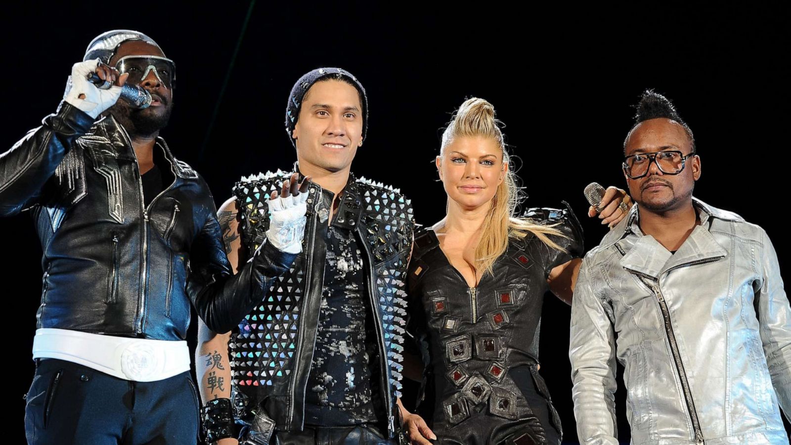 PHOTO: will.i.am, Taboo, Fergie and apl.de.ap of the Black Eyed perform in New York's Central Park on Sept. 30, 2011.