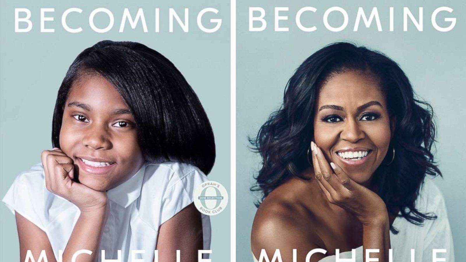 PHOTO: Milwaukee College Prep School student Brooklyn Jones recreates the cover of Michelle Obama's, "Becoming."