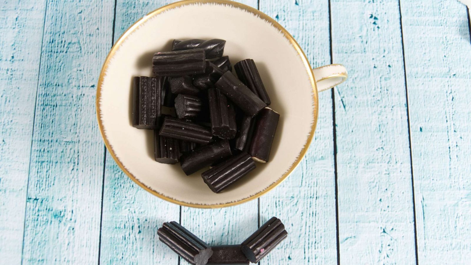 PHOTO: Black licorice candy