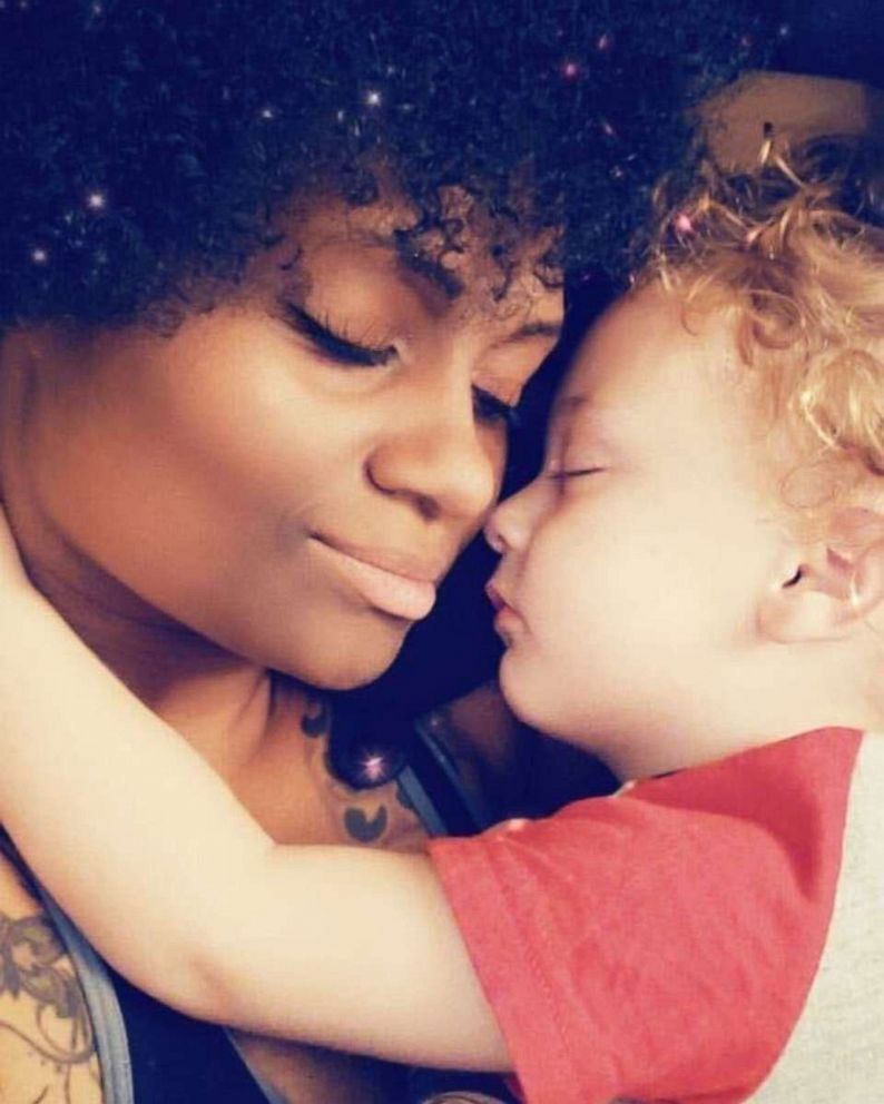 PHOTO: Keia Jones-Baldwin of North Carolina, is speaking out about her experiences as black parent to a white child amid protests calling for racial justice in our country. Jones-Baldwin and her husband Richardro adopted Princeton, 2, on Aug. 29, 2019.