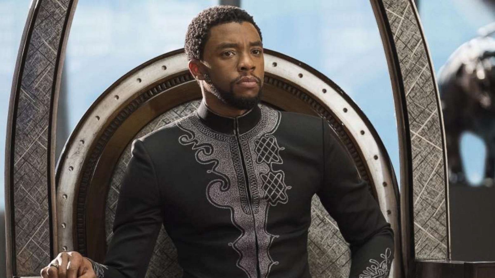 PHOTO: Chadwick Boseman stars in the 2018 Marvel Studios film,"Black Panther."