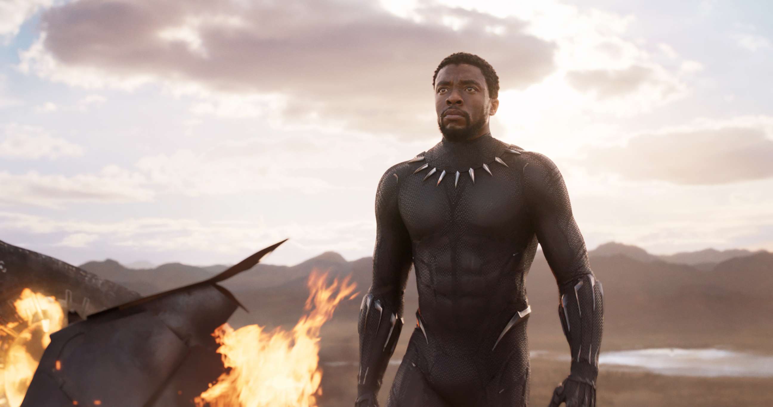 PHOTO: Chadwick Boseman in a scene from the movie Black Panther.