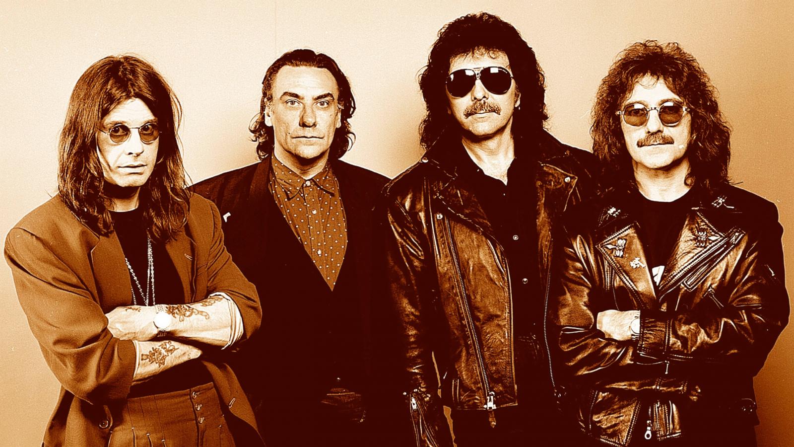 PHOTO: Black Sabbath band members, L-R: Ozzy Osbourne, Bill Ward, Tony Iommi, Geezer Butker, Nov. 18, 1992.