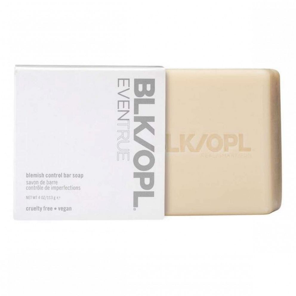 BLK/OPL EVEN TRUE Blemish Control Bar is a great OTC option for acne because of its exfoliating and pore unclogging ingredients such as salicylic acid.