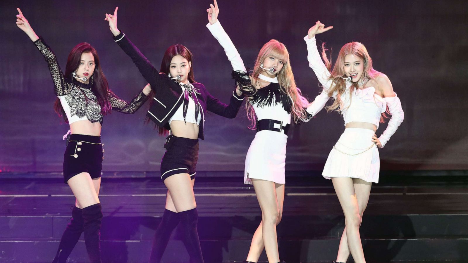 PHOTO: Girl group BlackPink performs on stage during the 8th Gaon Chart K-Pop Awards on Jan. 23, 2019 in Seoul.