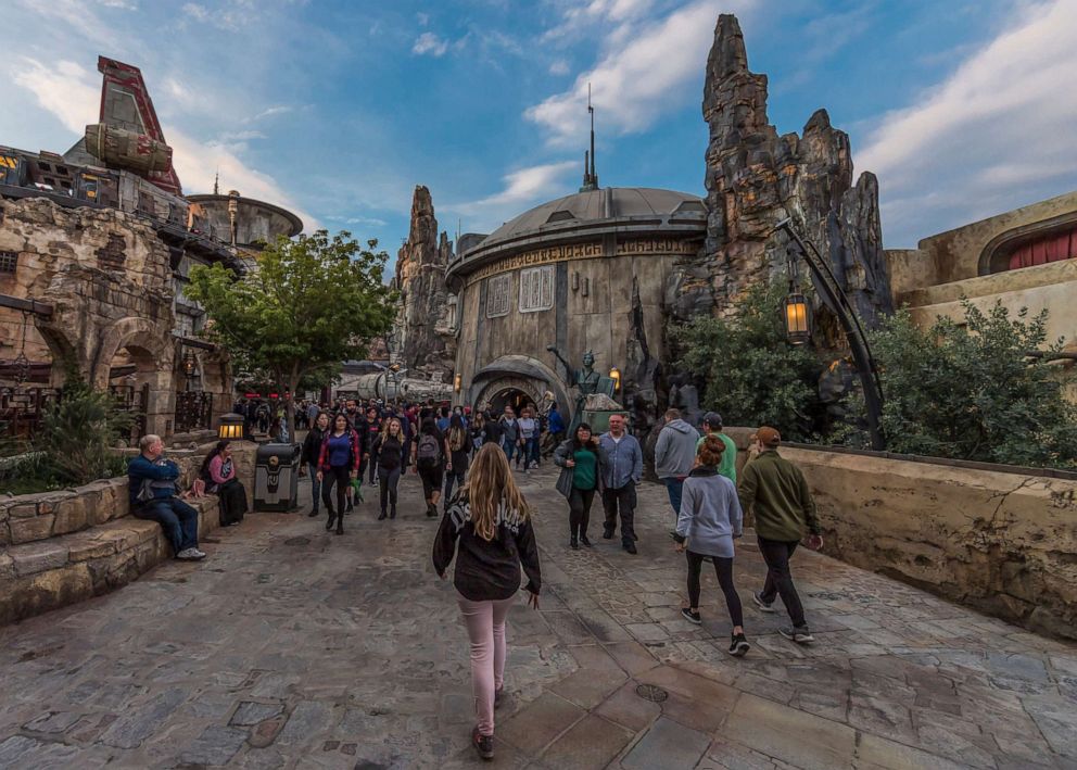 PHOTO: Star Wars: Galaxy's Edge at Disneyland Park in Anaheim, California, and at Disney's Hollywood Studios in Lake Buena Vista, Florida, is Disney's largest single-themed land expansion ever at 14-acres each.