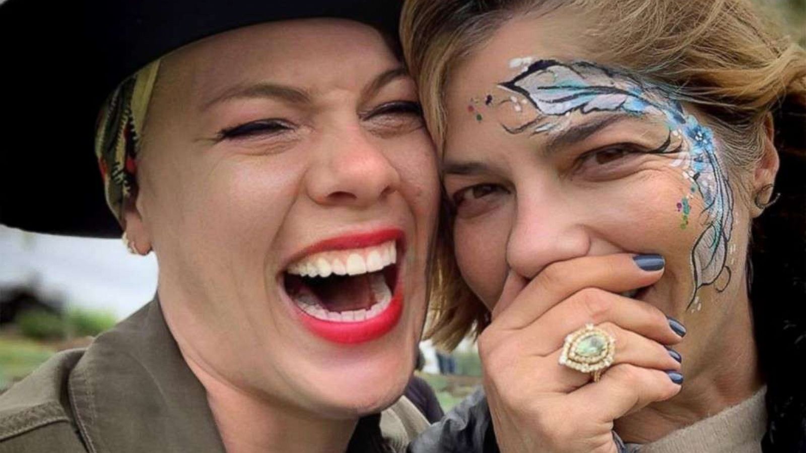 PHOTO: Selma Blair, right, posted the photo with PiNK to her Instagram account, May 26, 2019.