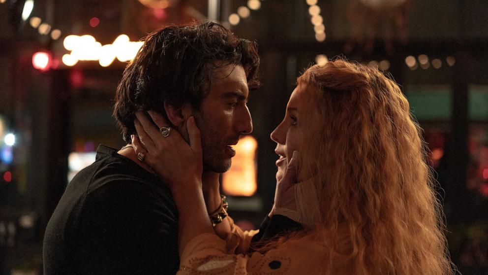 PHOTO: Justin Baldoni and Blake Lively are shown in a scene from the movie "It Ends With Us."