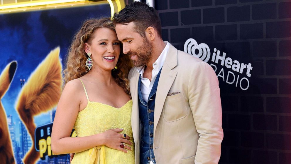 VIDEO: Blake Lively debuts baby bump on 'Pokemon Detective Pikachu' yellow carpet