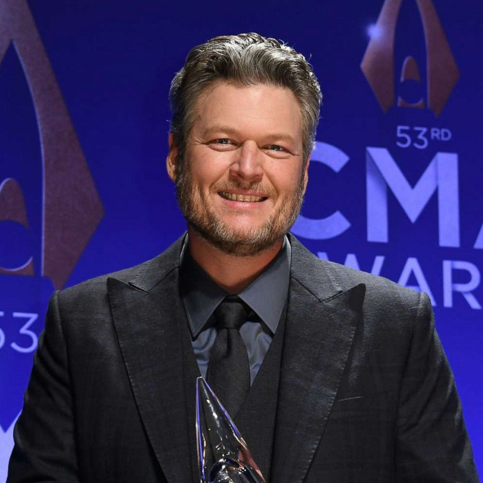Blake Shelton Is Rocking A Striped Quarantine Mullet Thanks To Girlfriend Gwen Stefani Abc News