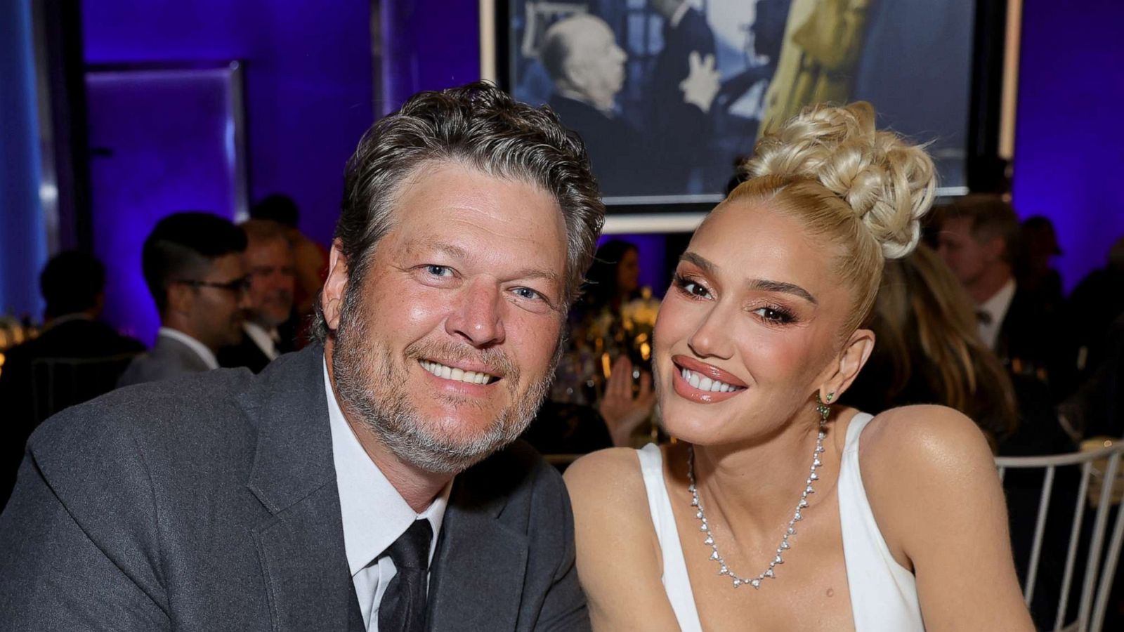 PHOTO: Blake Shelton and Gwen Stefani attend the 48th Annual AFI Life Achievement Award Honoring Julie Andrews on June 9, 2022 in Hollywood, Calif.