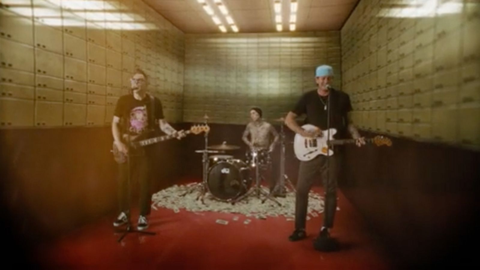 PHOTO: The new music video for blink 182's song "One More Time."