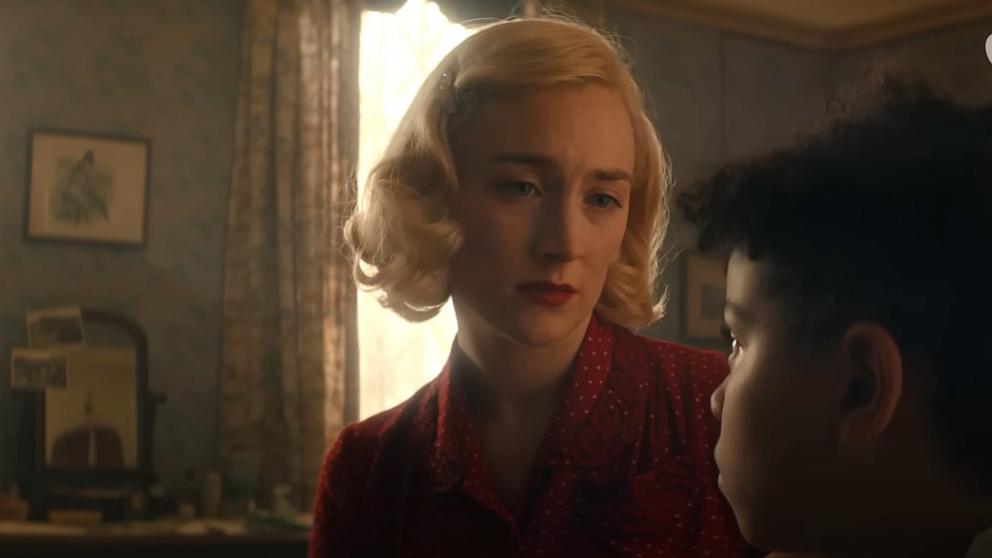 PHOTO: Saoirse Ronan is shown in a scene from the movie, "Blitz."