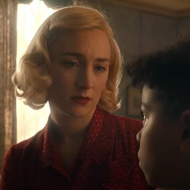 PHOTO: Saoirse Ronan is shown in a scene from the movie, "Blitz."