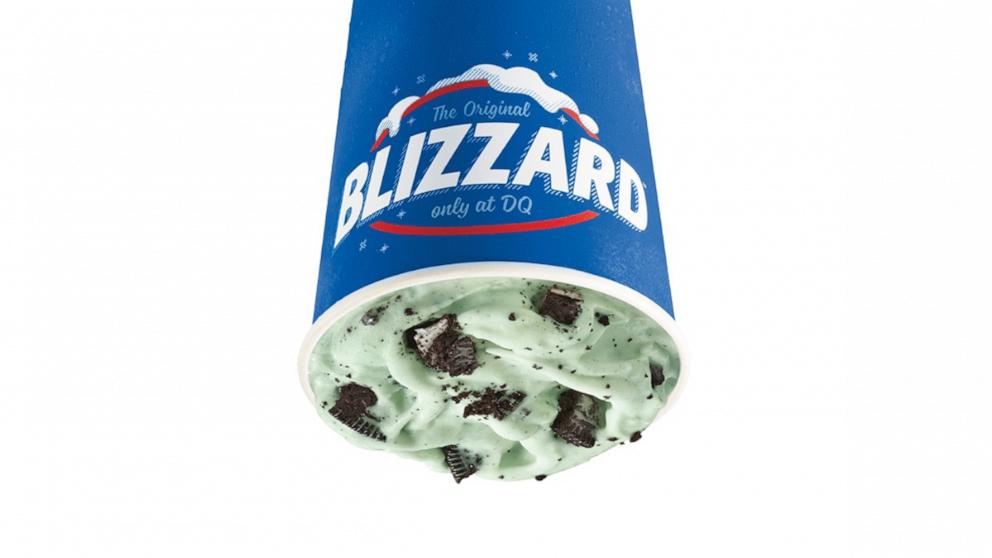 PHOTO: Dairy Queen releases Mint Oreo Blizzard and the dessert is available to enjoy now.