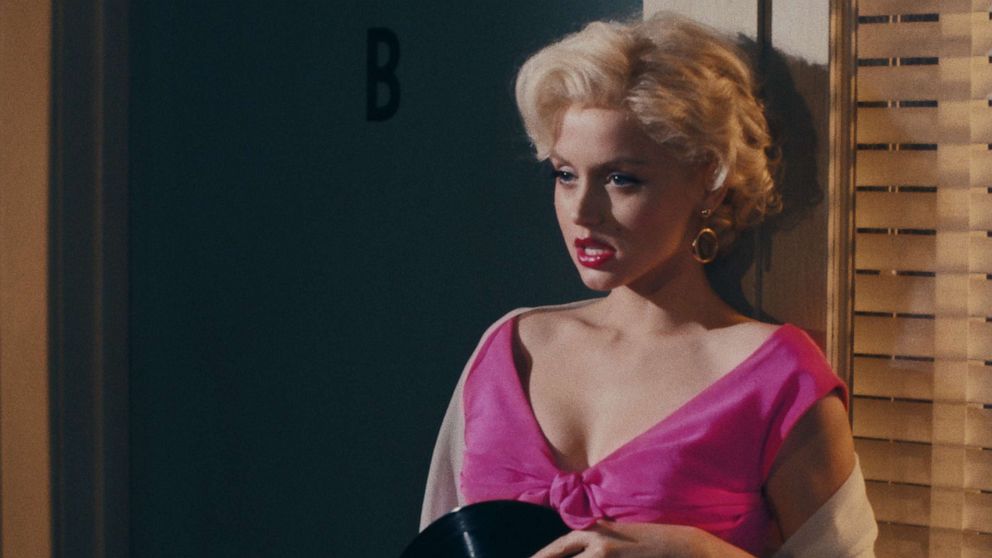 Ana de Armas stars as Marilyn Monroe in the Netflix movie "Blonde."