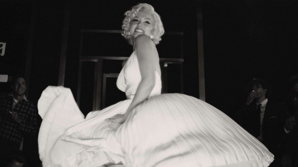 PHOTO: Ana de Armas stars as Marilyn Monroe in the Netflix movie, "Blonde."