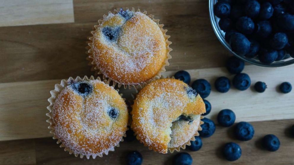 PHOTO: Keto blueberry muffins by KetoConnect.net are pictured here.