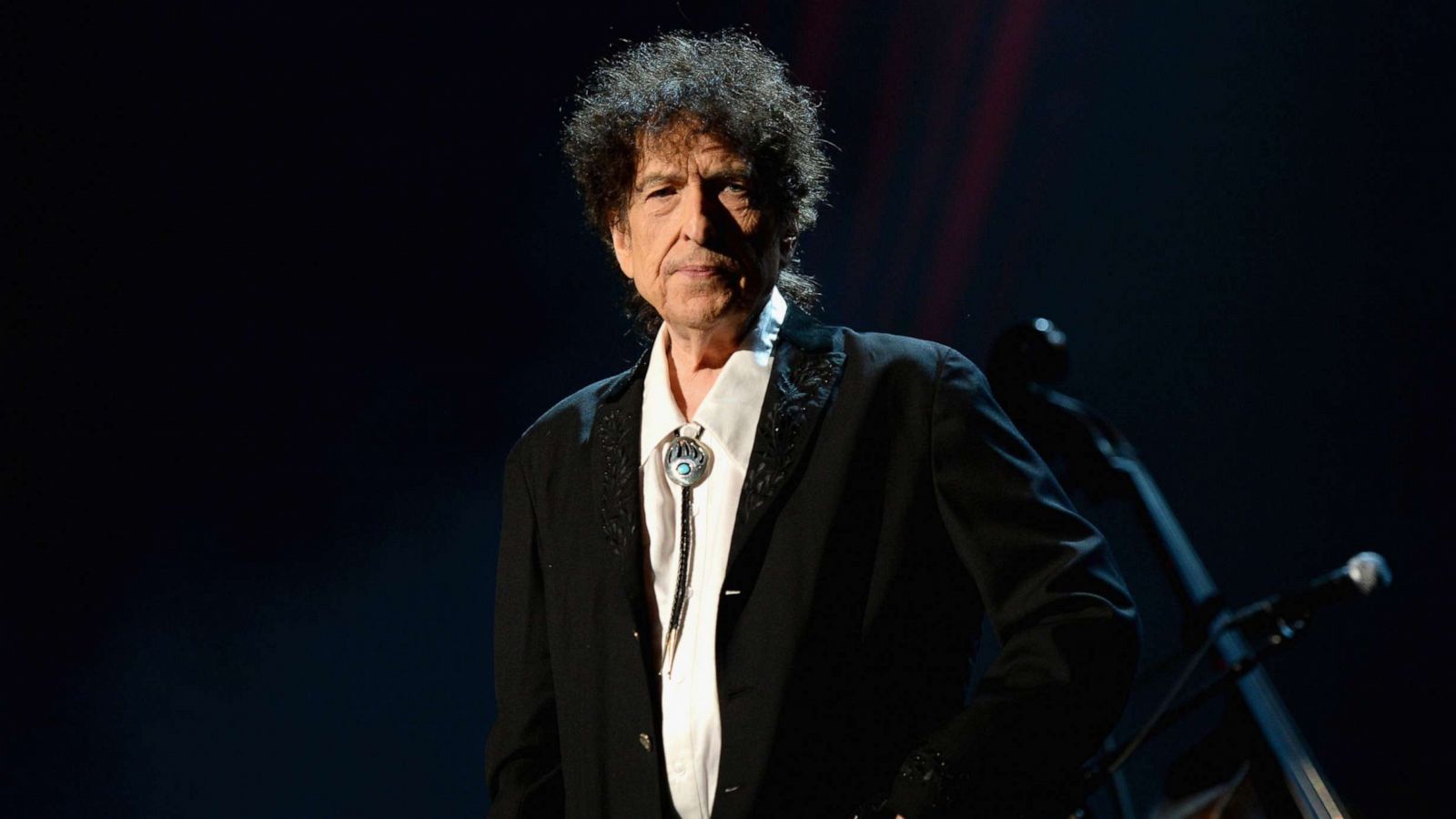 PHOTO: In this Feb. 6, 2015 file photo Bob Dylan at the Los Angeles Convention Center on in Los Angeles.